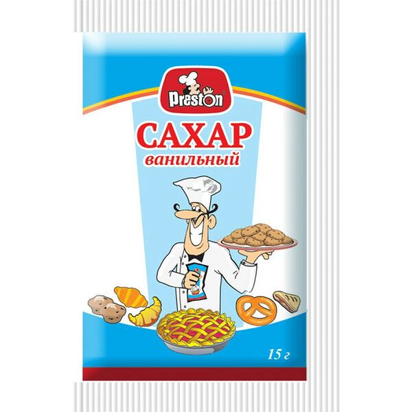 Сахар ванильный Preston 15г