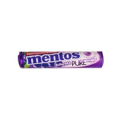 Жевательная резинка Mentos Чистая Свежесть (Pure Fresh) Виноград 15.5 г