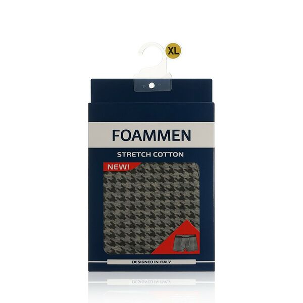 Мужские трусы Foammen Fo210009-1, серые, XL