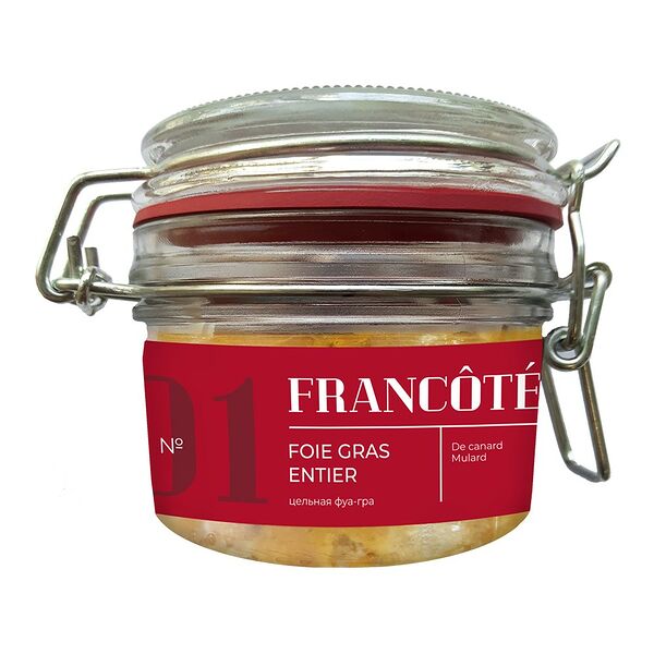 Консервы из печени утиной жирн Энтьер куск паст ст/б 140г А-т Колос