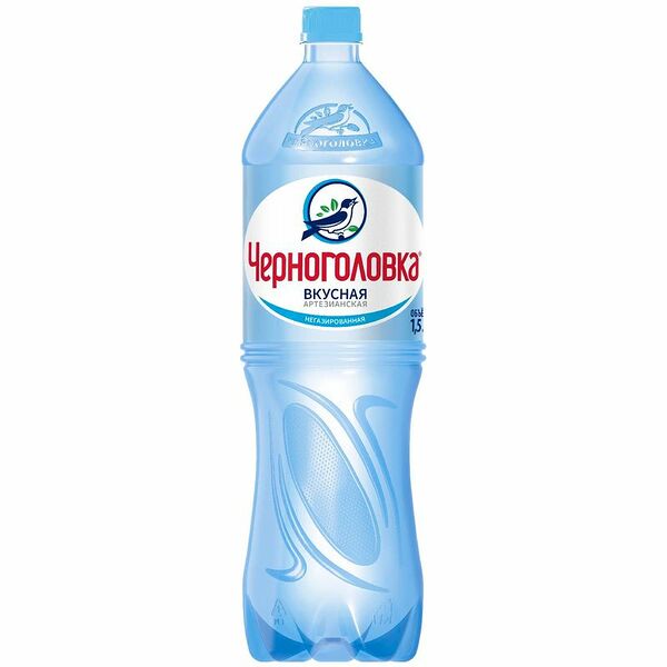 Вода Черноголовка артезианская негазированная, 1.5л