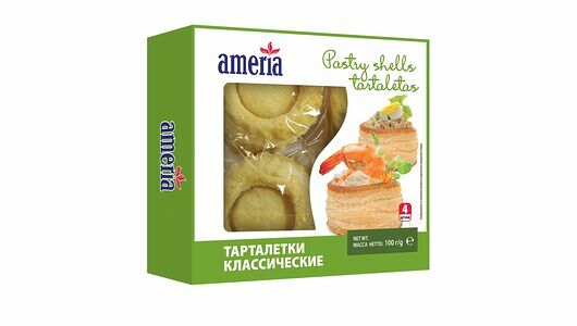 Тарталетки Ameria классические 4 шт.