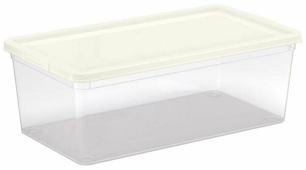 Коробка Полимербыт с цветной крышкой, 5,5 л