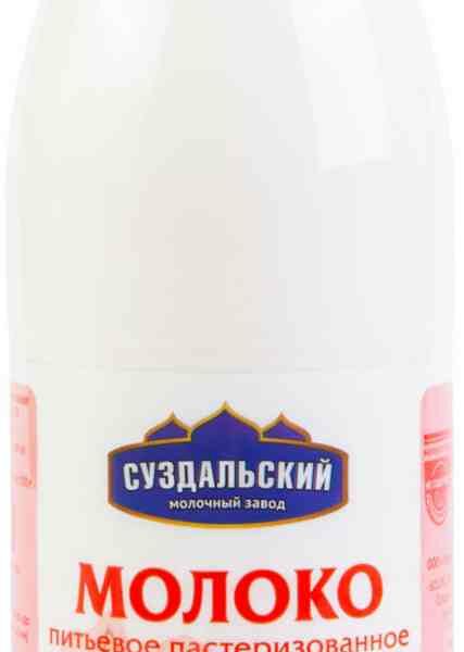 Молоко питьевое Суздальский молочный завод пастеризованное 3,2%