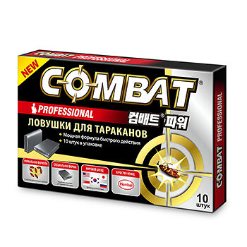 Ловушки для тараканов Combat Super Bait Инсектицид 10 шт.