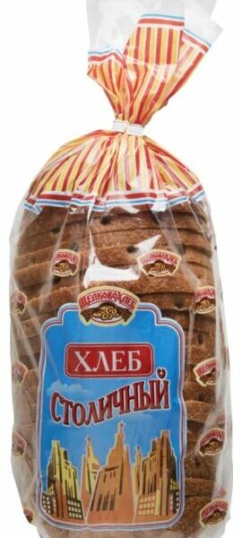 Хлеб Столичный ЩёлковоХлеб, нарезка