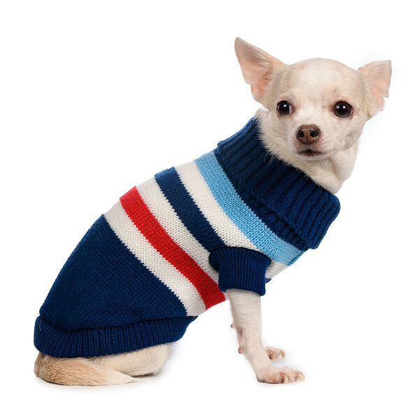 Свитер для собак 50см 3XL синий (унисекс)