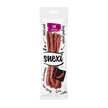 

Колбаски Микоян Snexi пикантные, 100г