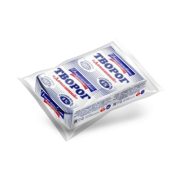 Творог Остромечевские просторы Домашний 9% 180г Брестское мороженое