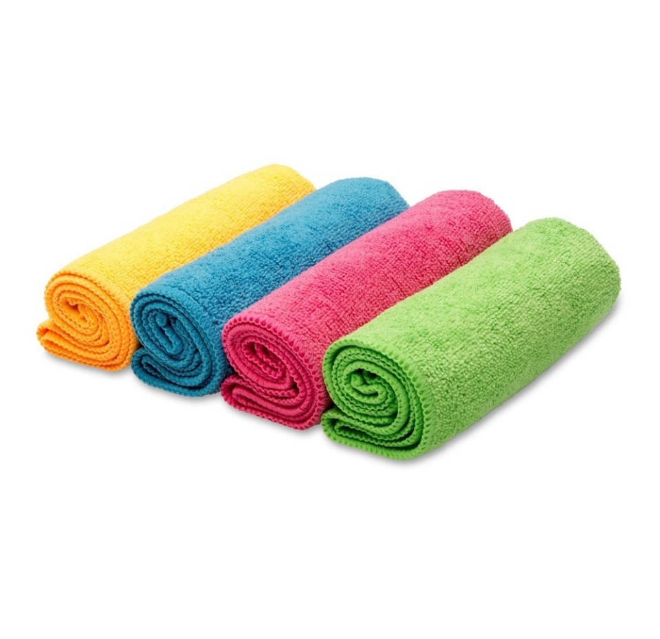 

Салфетка для уборки Vileda Colors из микрофибры 30*30 см, 4 шт