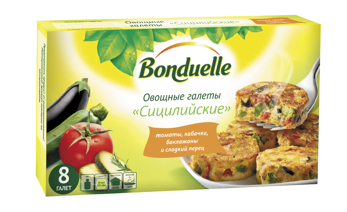 

Овощные галеты Bonduelle Сицилийские 300 г