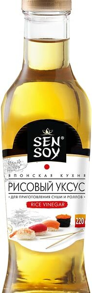 Уксус Sen Soy Рисовый для суши 3% 220мл