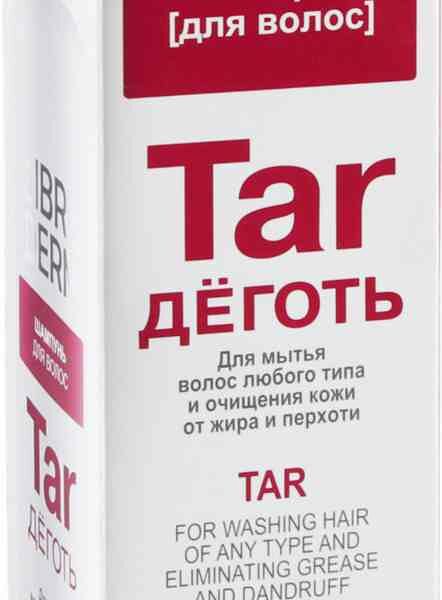 Шампунь для волос от жира и перхоти Librederm Tar дёготь