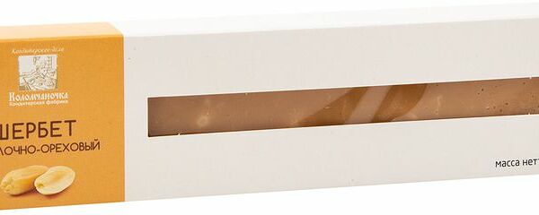 Щербет Коломчаночка молочно-ореховый, 200г