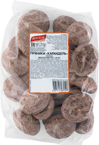 Пряники Восход Караидель заварные, 1кг