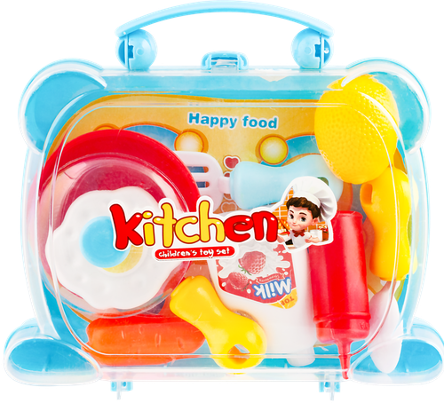 

Набор игровой Kitchen Happy food Кухня, 9 предметов