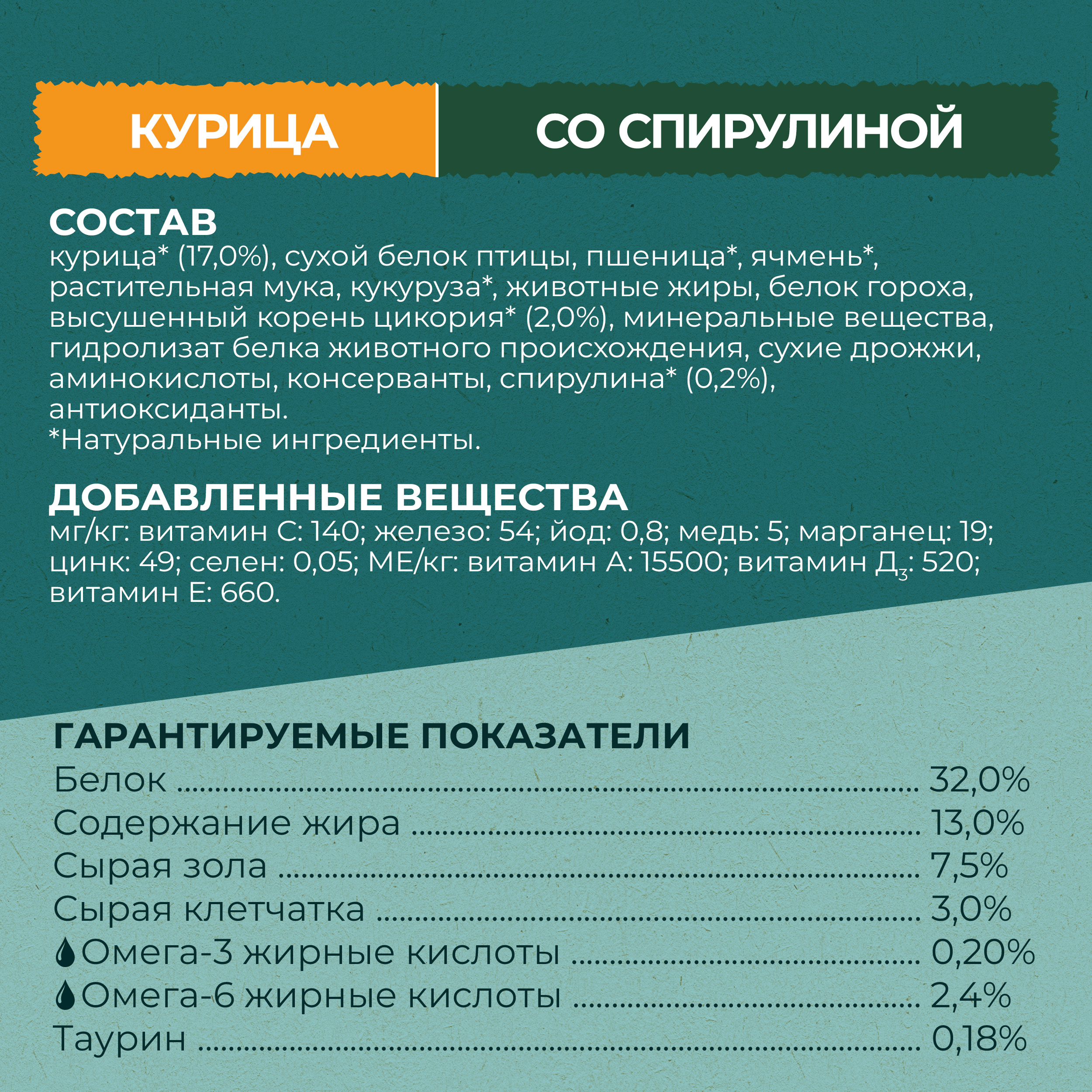 

Сухой корм Purina One Природа Здоровья для взрослых кошек со спирулиной, с высоким содержанием курицы, 180 г