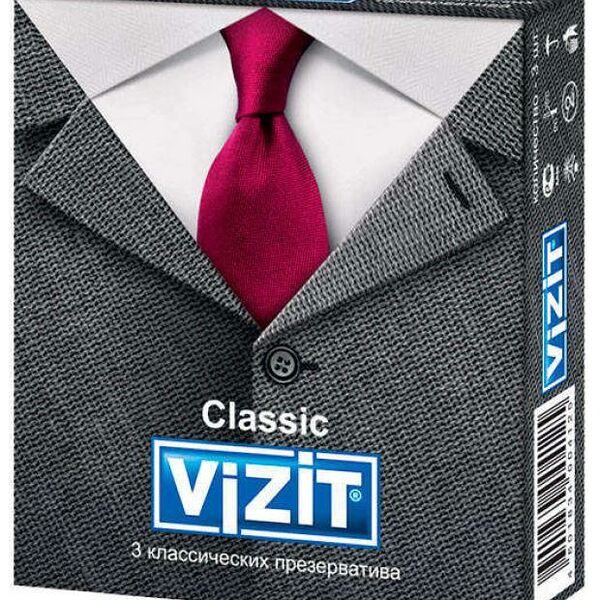 Презервативы Vizit Classic классические 3 шт