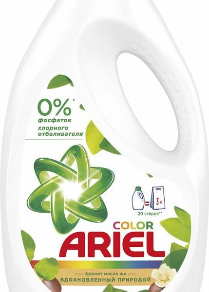 Гель для стирки Ariel Аромат масла ши 1.3л