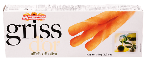 

Палочки хлебные PANEALBA Griss d'or с оливковым маслом, 100г