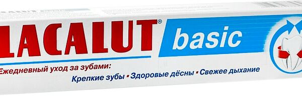 Зубная паста Lacalut Basic 75мл