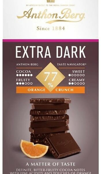 Шоколад Anthon Berg Горький с апельсином 80г