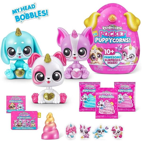 Игровой набор сюрприз Zuru Rainbocorns Pocket Puppycorn большой, в ассорт 9284