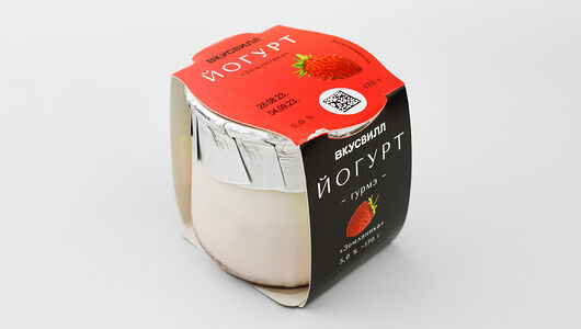 Йогурт Земляника 5%