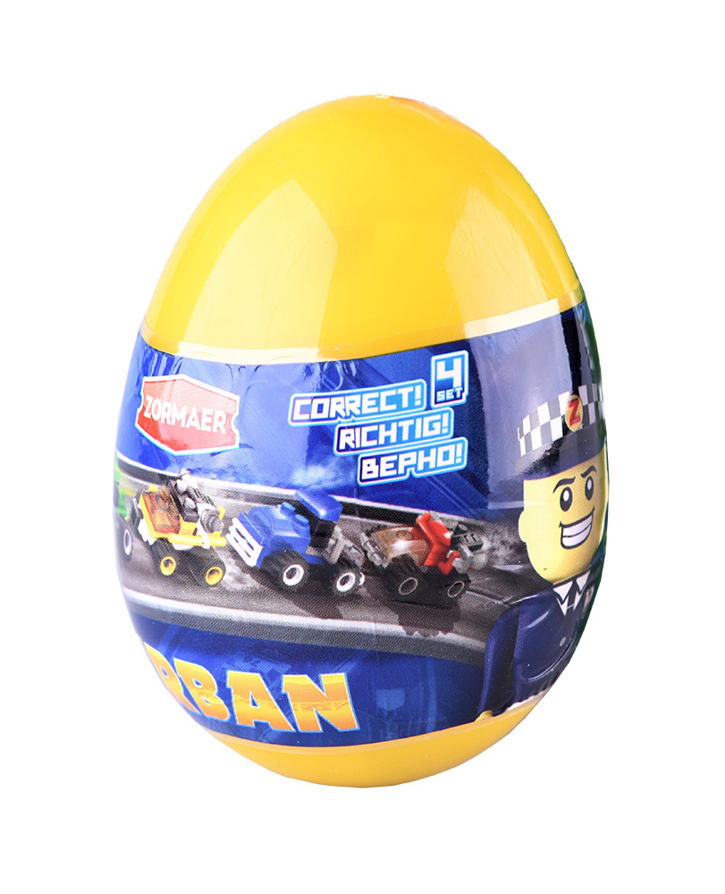 

Игрушка Zormaer Urban Street Racer Яйцо-сюрприз с конструктором