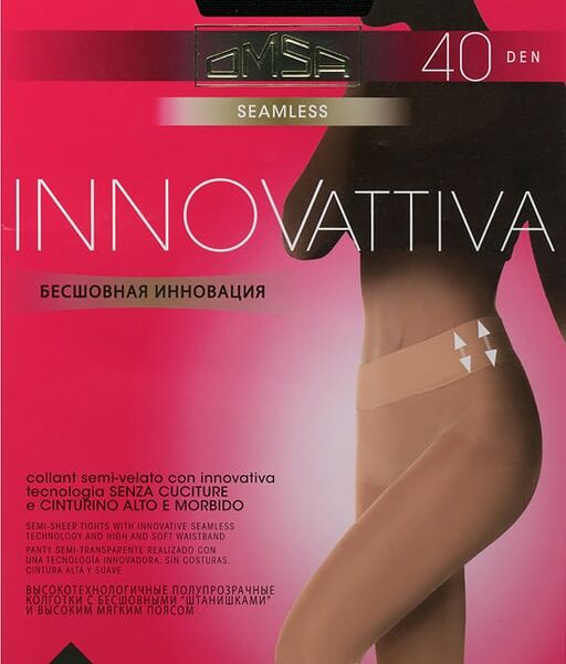 Колготки Omsa Innovattiva 40 Nero Черный Размер 2