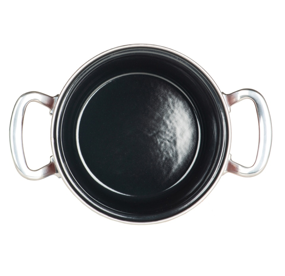 

Кастрюля с крышкой Kochstar Copper Core Cookware диаметр 16 см, 1,9 л эмаль, цвет бордо