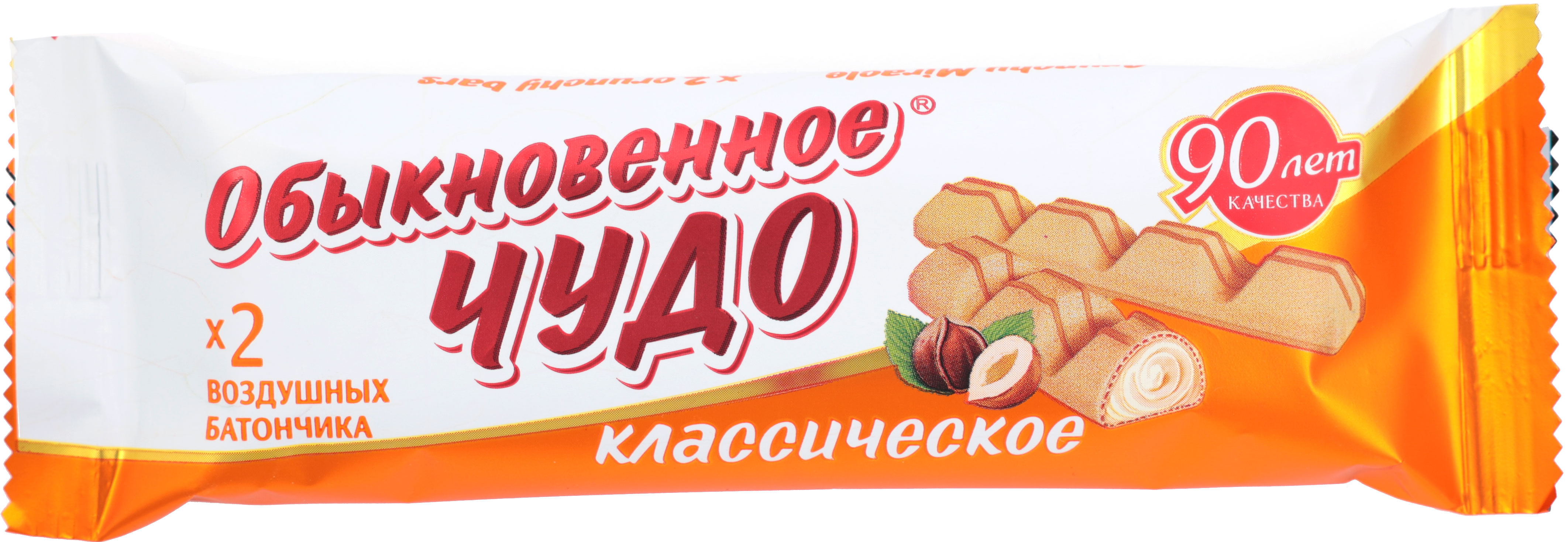 

Вафельный батончик Чудо Обыкновенное
