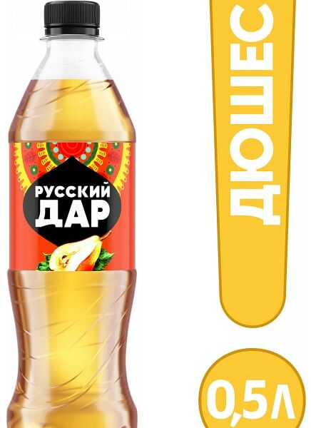 Напиток Русский Дар Газированный Дюшес 500мл
