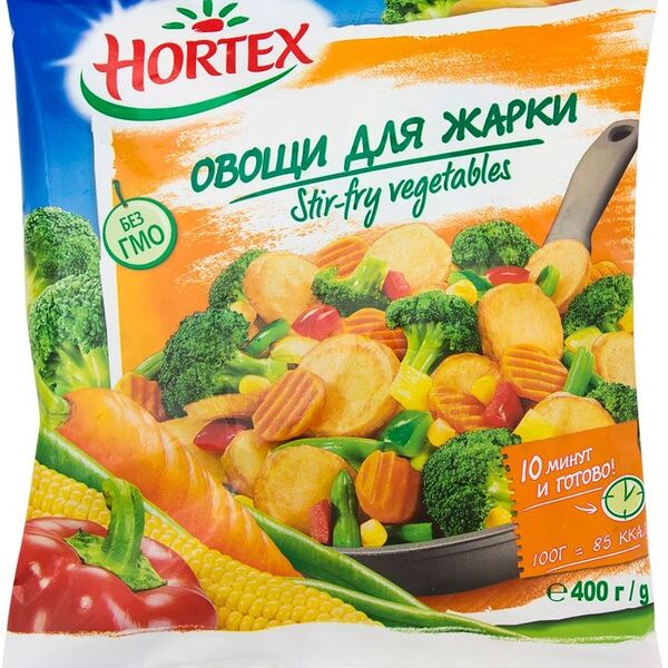 Овощи для жарки быстрозамороженные Hortex