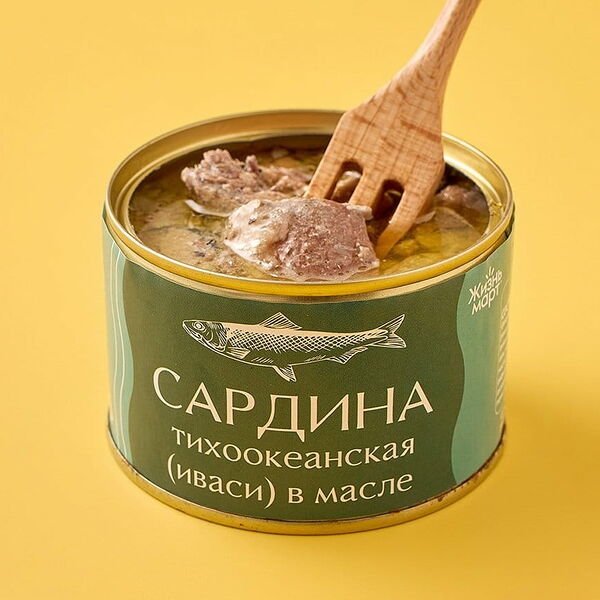Сардина тихоокеанская (иваси) натуральная