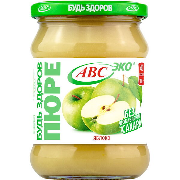 Плоды протертые Пюре яблоч. 