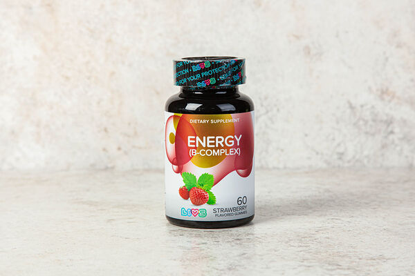 Комплекс витаминов В мармелад со вкусом клубники 