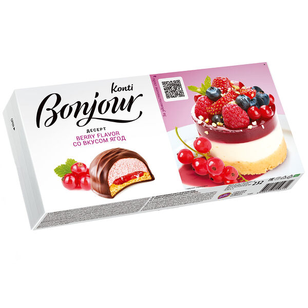 Десерт Bonjour со вкусом Ягод