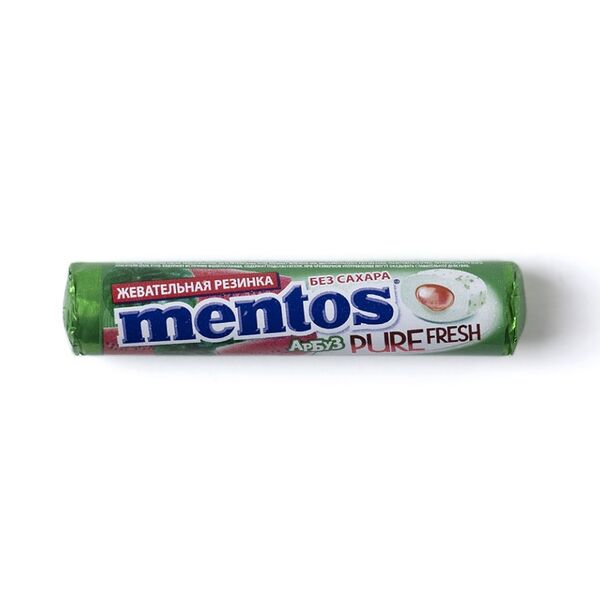 Жевательная резинка Mentos Pure Fresh Арбуз без сахара 15.5 г