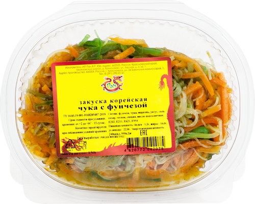 

Закуска корейская ИП ПАН Чука с фунчезой
