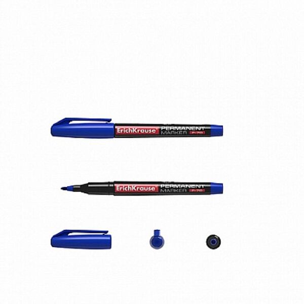 Маркер перманентный ErichKrause Р-70, синий  37074 шт Erich Krause