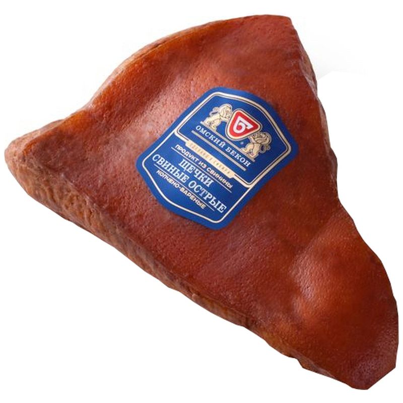 

Щечки Омский Бекон свиные острые мини, вес