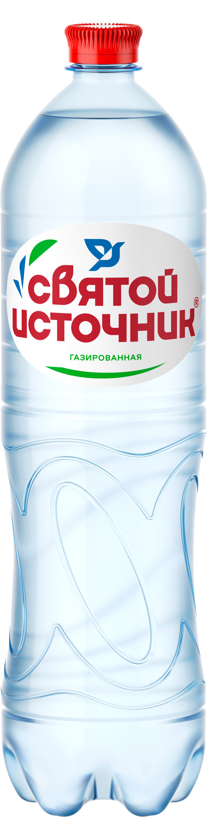 

Вода Святой Источник газированная 1.5 л