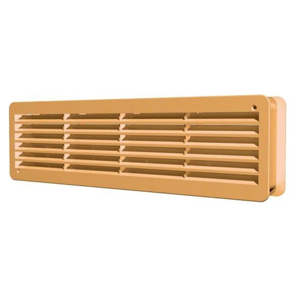 Решетка вентиляционная переточная 450х131 мм полипропилен