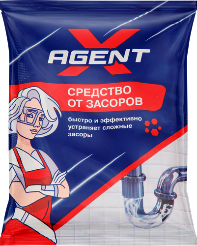 

Средство Agent X от засоров, 70 г