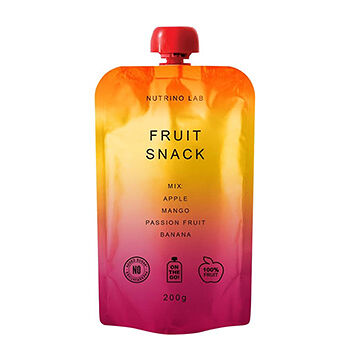Пюре Nutrino Lab из яблока, манго, маракуйи, банана (без сахара) 200г, Республика Сербия