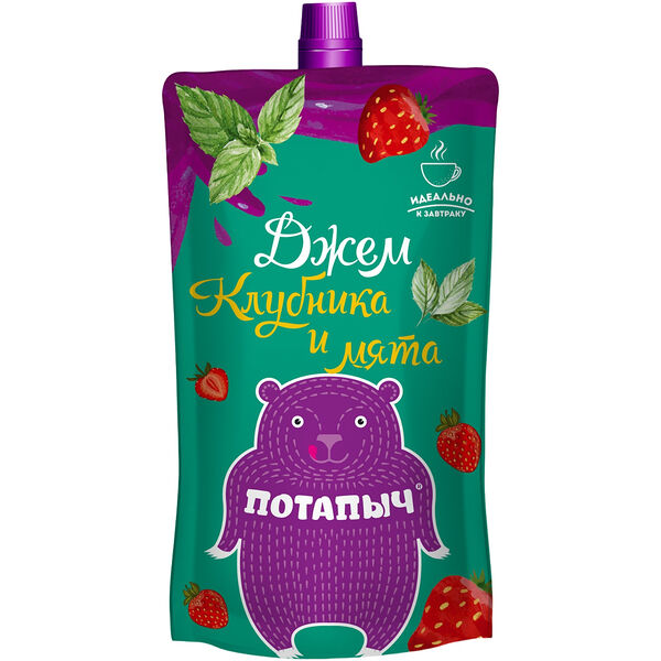 Джем клубника и мята потапыч