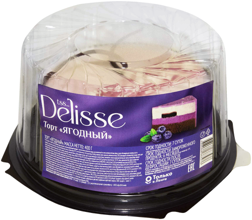 

Торт Delisse Ягодный 400 г