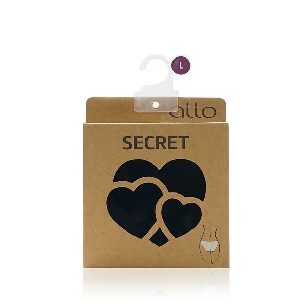 Женские трусы - слипы Atto Secret , Черный , L