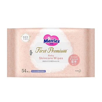 Салфетки влажные детские Merries запасной блок, 54 шт
